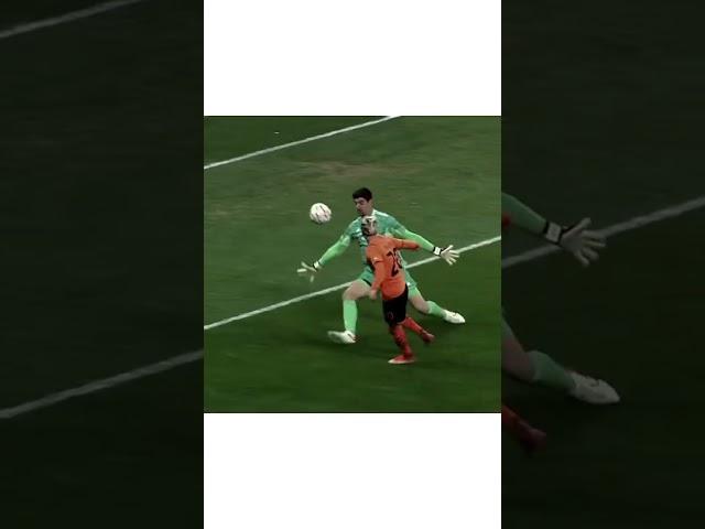 Courtois extraordinary goal saves