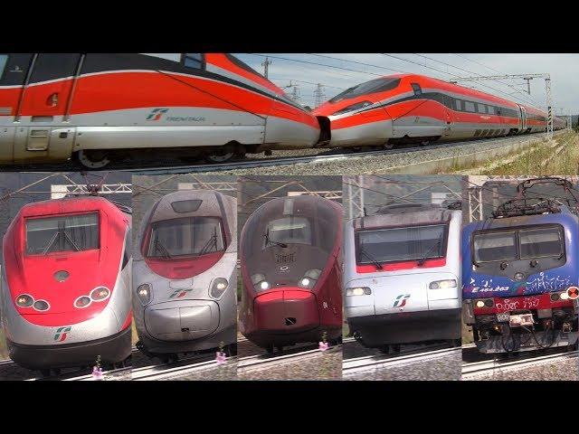 Treni Alta Velocità in corsa (6/2017) [AV Roma-Firenze] Frecciarossa1000 doppio, Frecciarossa, italo