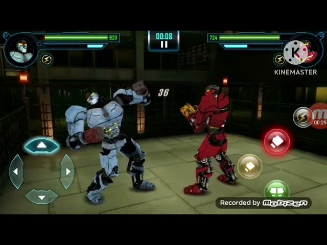 Real Steel WRB Gameplay Ambush Blue Bomber vs Ambush Red Rocker