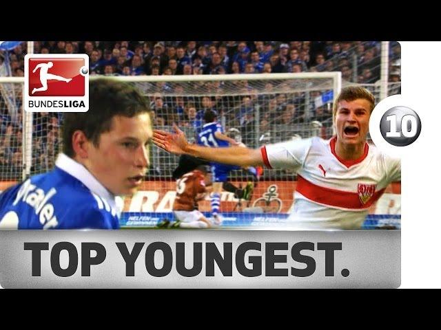 Top 10 Goals - Youngest Goalscorers