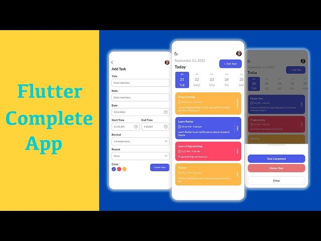 Flutter App Using Sqlite & Sqflite CRUD With Local Scheduled Notifications | GetX Listview | Part 2