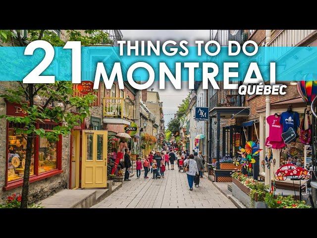 Best Things To Do in Montreal Canada 2025 4K