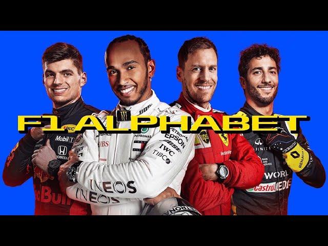 F1 Alphabet