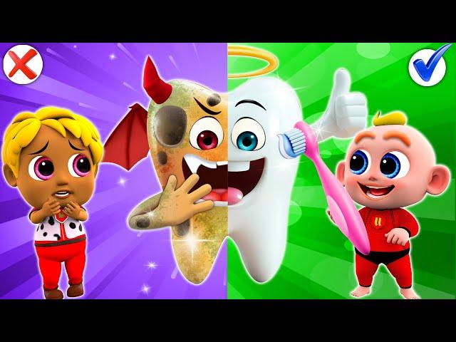 Brush Your Teeth!  | Tooth Brushing Song for Kids | More Nursery Rhymes & Kids Song