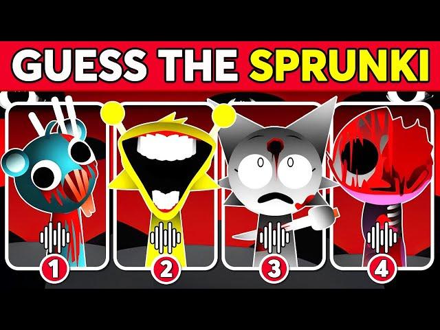 Guess The PHASE 4 SPRUNKI Characters By Their VOICE?  Incredibox Sprunki Mod Quiz