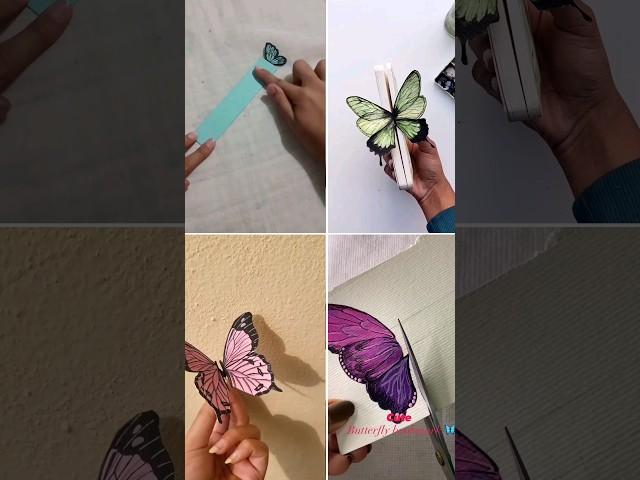 New butterfly bookmarks  #trending #viralvideo #reels #bookmark @5MinuteCraftsDIY