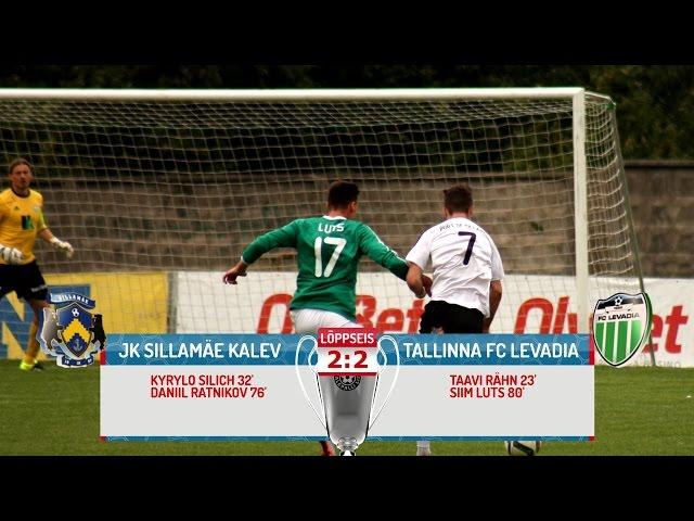 XXX voor 2015: JK Sillamäe Kalev - Tallinna FC Levadia 2:2 (1:1)