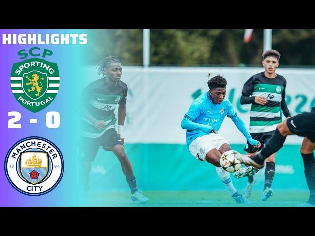 Sporting CP u19 vs Manchester City u19 | Highlights & Goals UEFA Youth League