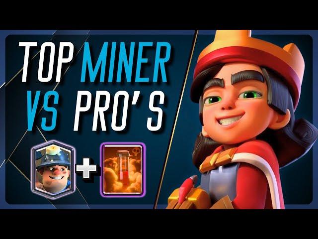 1 HOUR of Best Miner Gameplay - Clash Royale