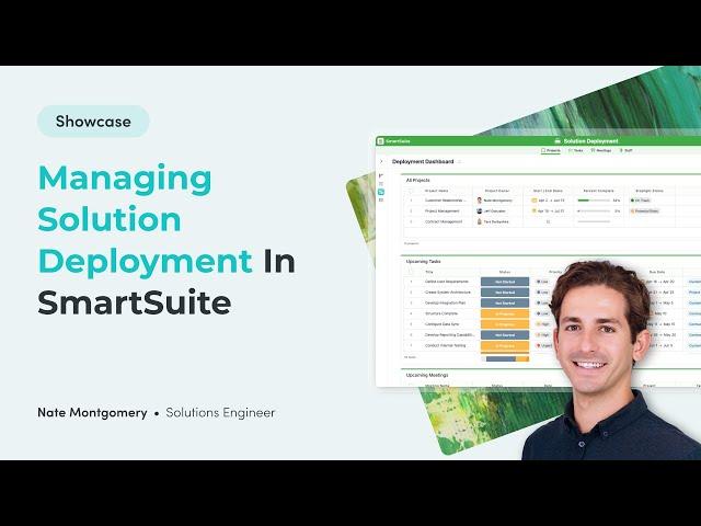 Streamline Solution Deployment in SmartSuite with an Efficient Project Management Solution