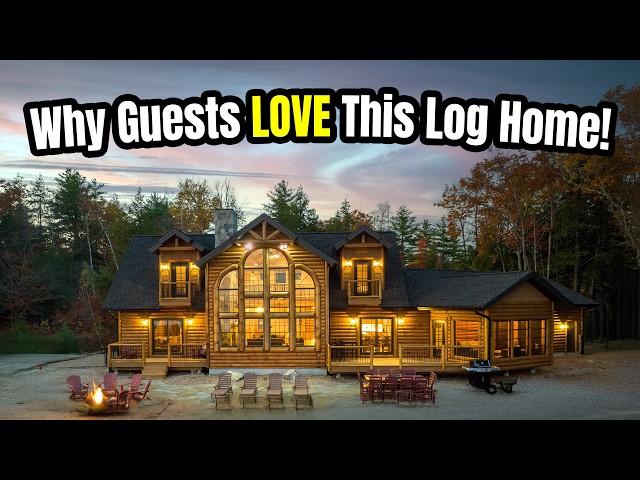 How Two Stunning Log Homes Became the Ultimate Getaways!