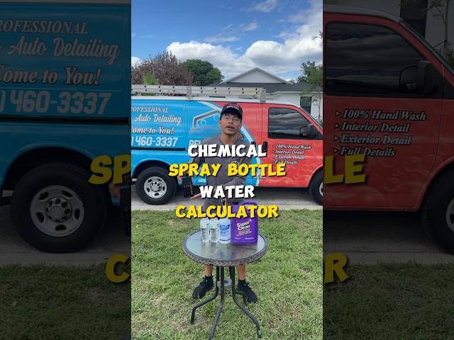 How To Properly Dilute Your Chemicals