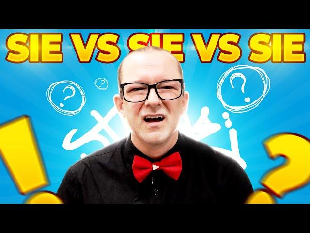 sie vs sie vs Sie - Shallow German Deep Dive | Learn B1 German for Beginners with Herr Antrim