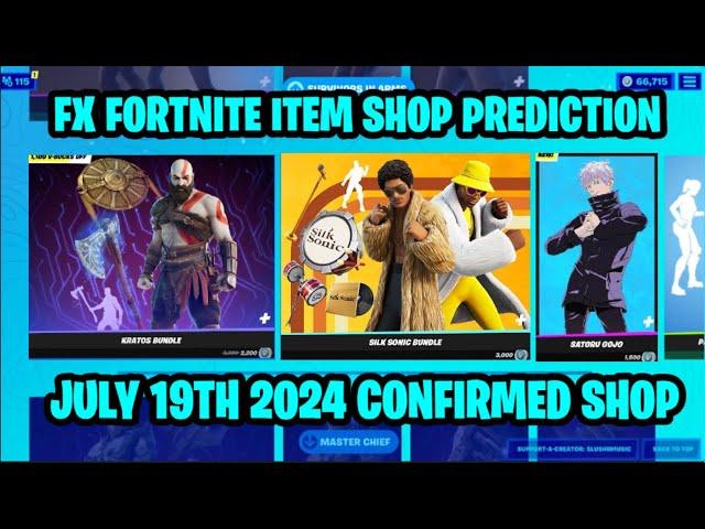 July 19th 2024 Fortnite Item Shop CONFIRMED / Fortnite Early Item Shop Prediction July 19th