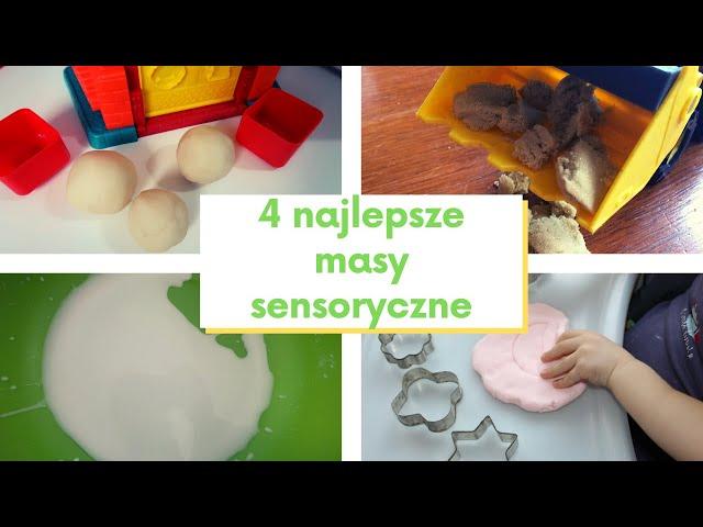 Najlepsze masy sensoryczne dla dzieci