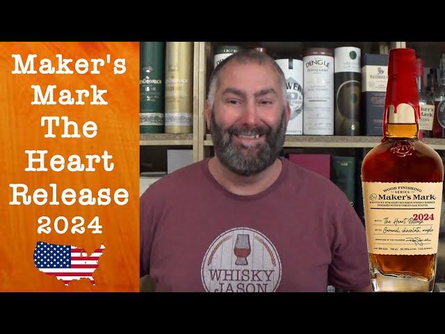 Maker’s Mark The Heart Release 2024 Wood Finishing Series Review by WhiskyJason