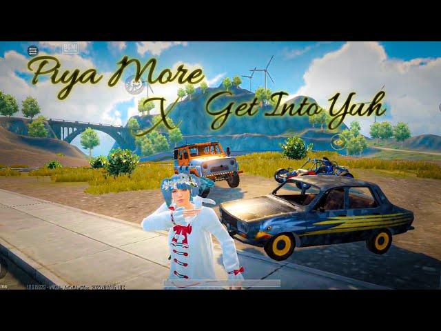 Piya More X Get Into Yuh | Beat Sync Montage | BGMI | DopeBoY| Smooth+Extreme 60fps