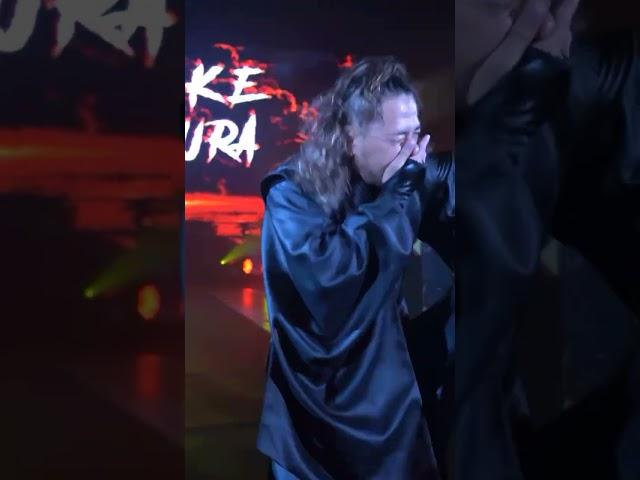 Shinsuke Nakamura entrance at Osaka Japan  #shinsukenakamura #wwe #wweraw #smackdown #wrestling