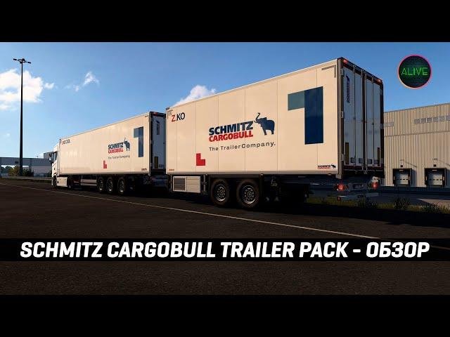 НОВОЕ DLC - SCHMITZ CARGOBULL TRAILER PACK #ETS2