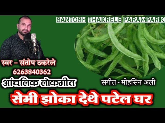 सेमी झोका देथे पटेल घर || Semi Jhoka Lethe Patel Ghar Song || Santosh Thakrele || Balaghati Song