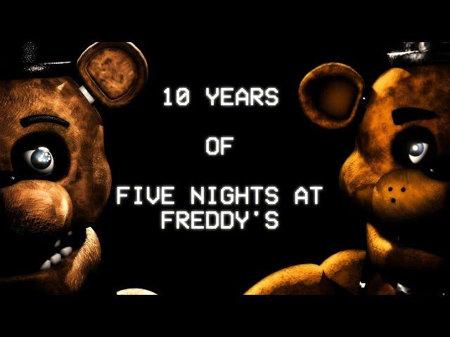 [FLASHING LIGHTS] Tribute Music Video Remake | FNaF 10th Anniversary