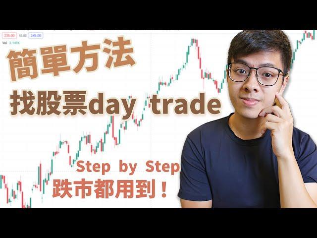 Day Trade美股「選對股票」，未交易先贏別人！？ | 四大選股方法公開