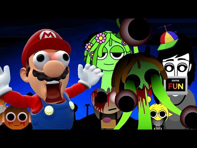 Escape All Phase in Incredibox Sprunki Mario Plays Sprunki