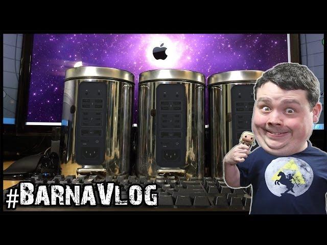 BarnaVlog 15 - My 3 Apple Mac Pros & I'm Still Alive - @Barnacules