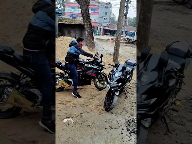 suzuki gixxer sf bike | two black bike #shorts video