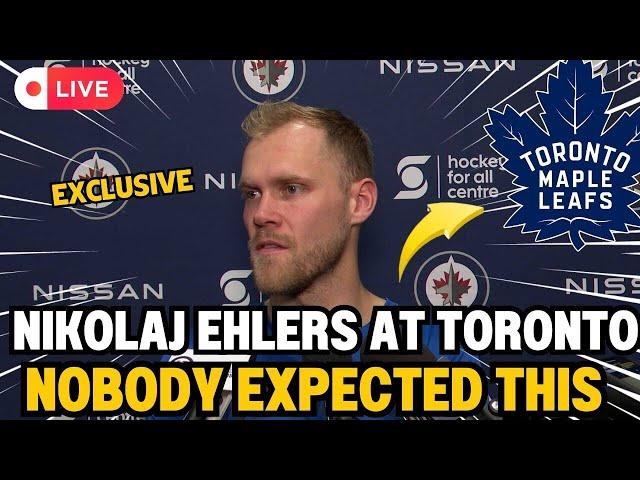 LAST HOUR! NIKOLAJ EHLERS AT TORONTO MAPLE NEXT SEASON?! NEWS TORONTO MAPLE LEAFS