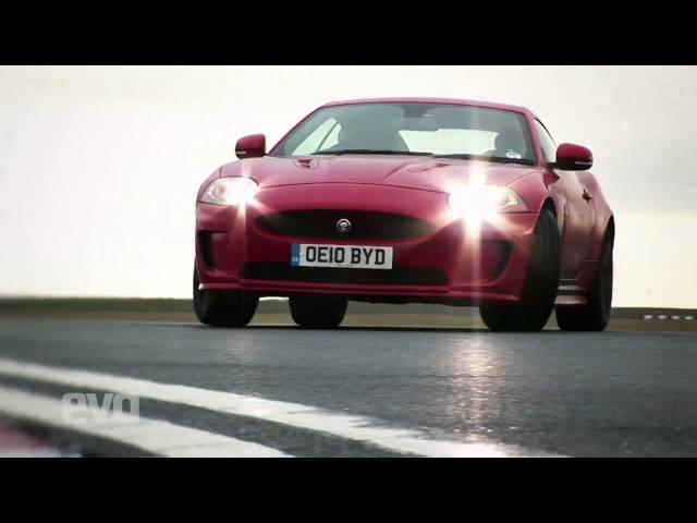 Jaguar XKR Speed Pack drift - evo Magazine