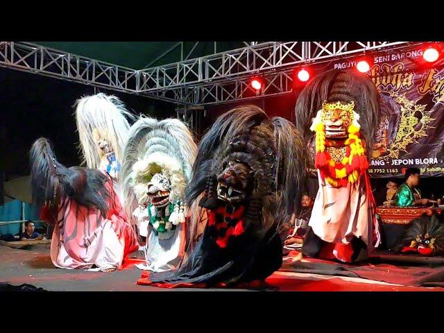 TERBARU !! Rampak Barongan Blora Seni Barong PANDJI SABDHA JAGAD live Gedangdowo