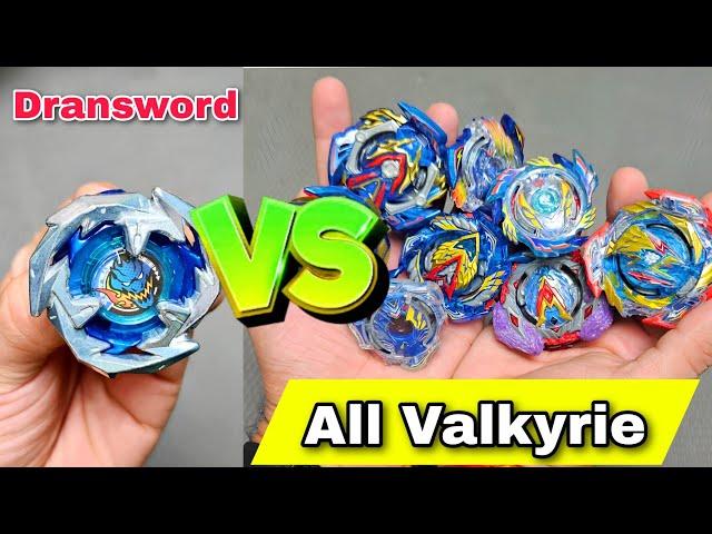 Dransword Vs All Valkyrie Beys Battle | Beyblade X Insane