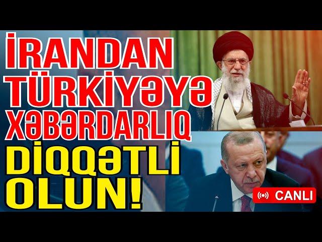 GƏRGİNLİK! İrandan Türkiyəyə sərt xəbərdarlıq - Diqqətli olun! - Gündəm Masada - Media Turk TV