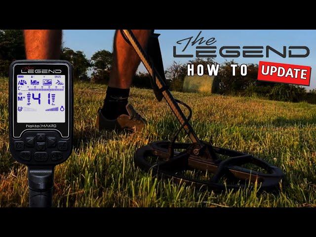 How To Update The Legend | Nokta Legend | Metal Detecting