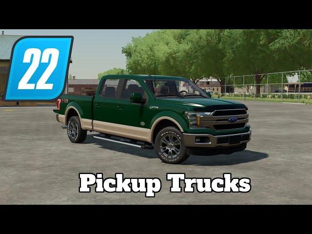 FS22 Mod Spotlight - Pickup Trucks!