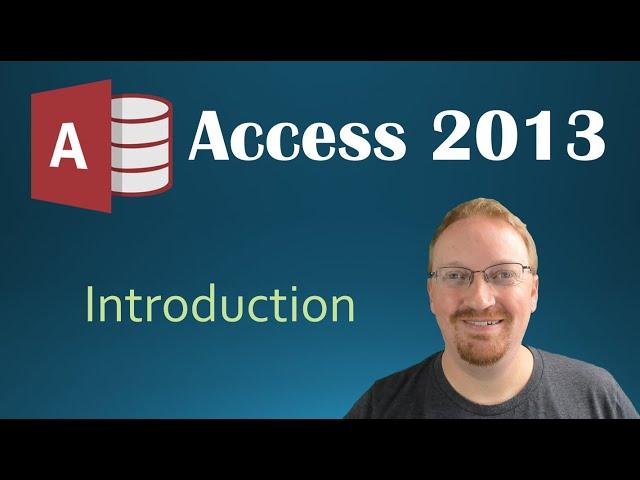 1. Introduction (Programming in Microsoft Access 2013) 