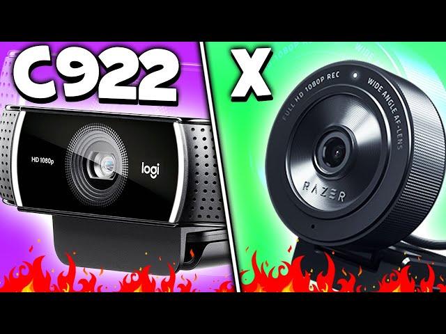 Razer Webcam Dominates Logitech Webcam? Logitech C922 vs Razer Kiyo X