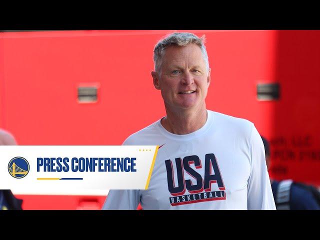 Steve Kerr Recaps Day 2 of USA Basketball Training Camp