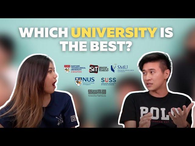 Which Singapore Local Autonomous University Is The Best? - NUS, NTU, SIT, SUSS, SMU, SUTD