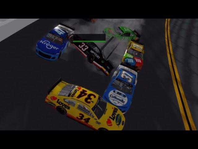 Nascar Unleashed crashes and flips (ft Arcticdraft and aidennascar)