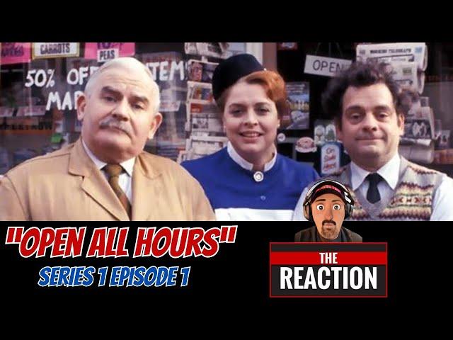 American Reacts to Open All Hours - s01e01 - Full Of Mysterious Promise