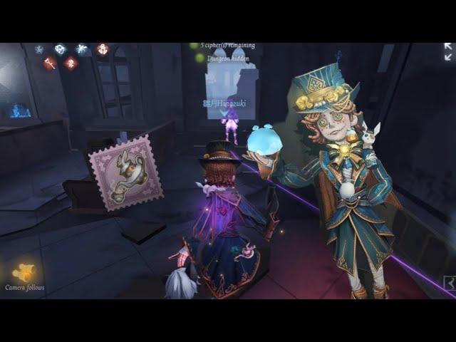 Identity V | New acrobat S skin (Tea Party)With accessory (Tea Time) gameplay