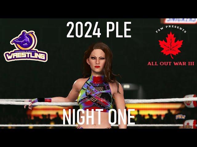 FSW - ALL OUT WAR III  - Night One (Season 4 Premiere)