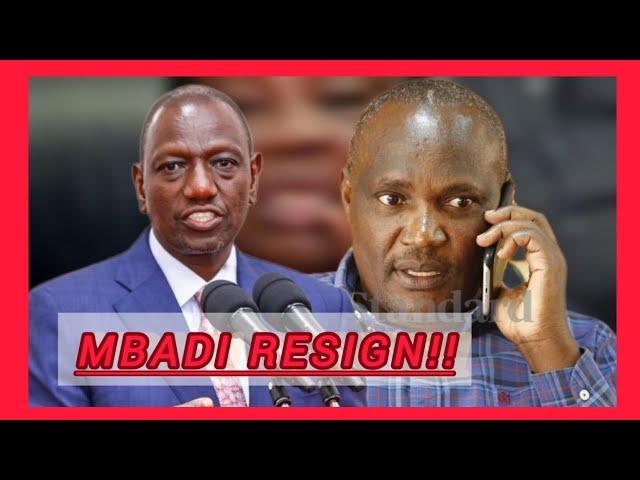 BOMBSHELL!! CS John Mbadi RESIGNATION Letter ASAP as Jimmy Wanjigi DELIVERS Bad NEWS!!