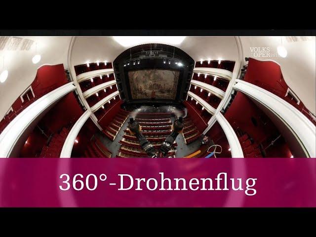 360°-Drohnenflug durch die Volksoper Wien