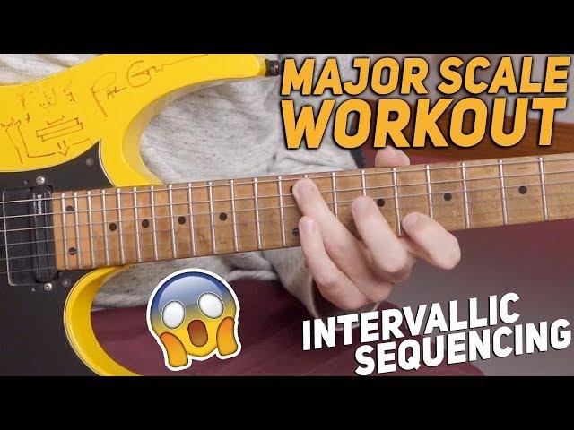 INTENSE Major Scale WORKOUT: Intervallic Sequencing