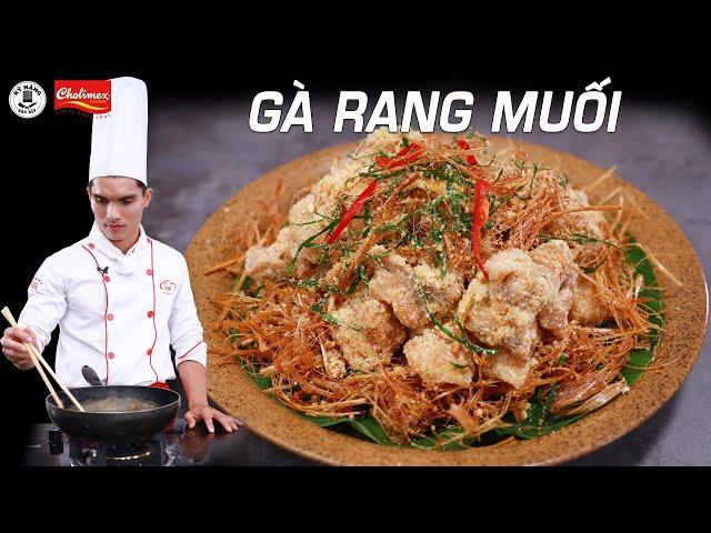 Cách làm Gà Rang Muối giòn ngon, dễ làm tại nhà | Kỹ Năng Vào Bếp