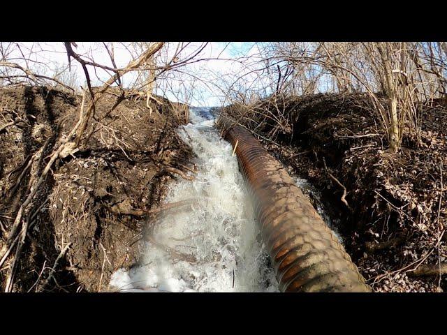 “NATURE’S REBIRTH” Beaver Dam Removal Revives Majestic Waterfall !