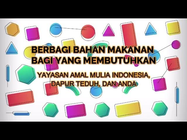 Yayasan Amal Mulia berbagi